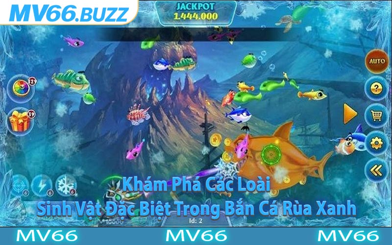 Khám Phá Các Loài Sinh Vật Đặc Biệt Trong Bắn Cá Rùa Xanh